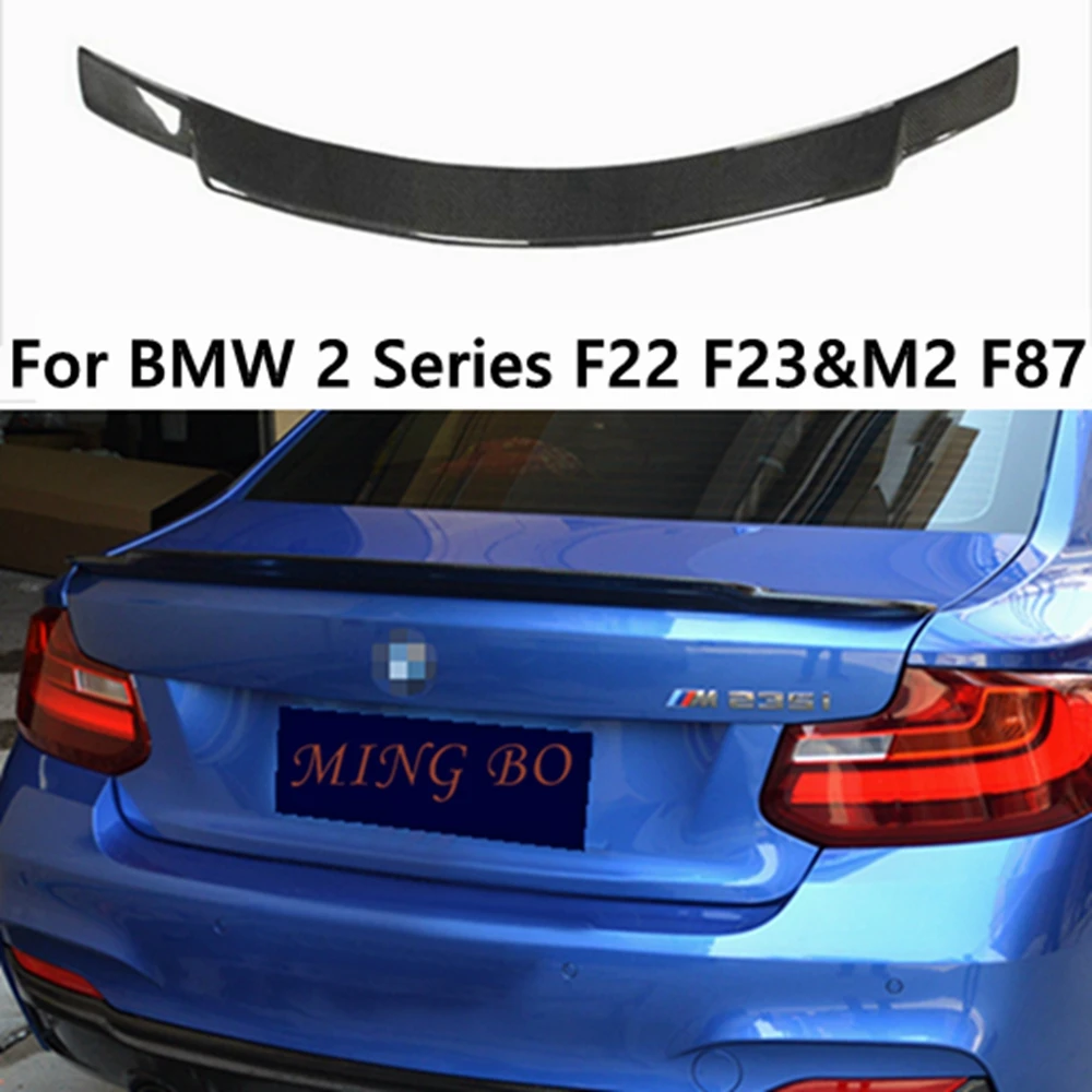 

For BMW 2 Series F22 F23&M2 F87 C74 Style Carbon fiber Rear Spoiler Trunk wing 2014-2020 FRP Forged carbon