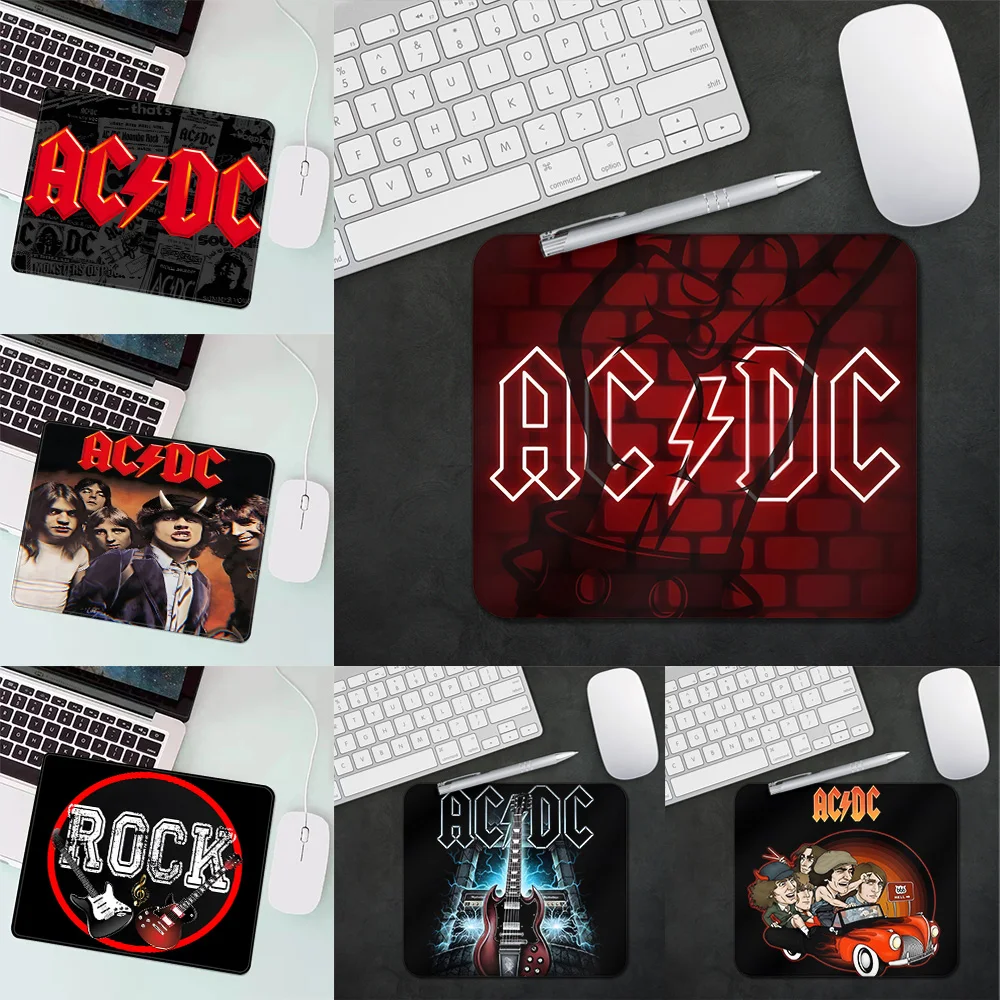 

Gaming Mouse Pad XS Small Mousepad For ACDC Band Gaming PC Gamer Desktop Decoration Office Mouse Mat Deskmat Rug