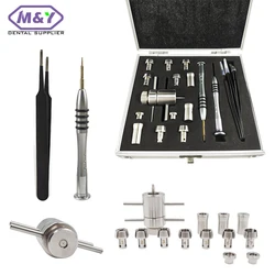 High Speed Dental Handpiece Repair Tool Kit Complete Maintenance Set for Bearings Cartridges And Turbines Professional repair