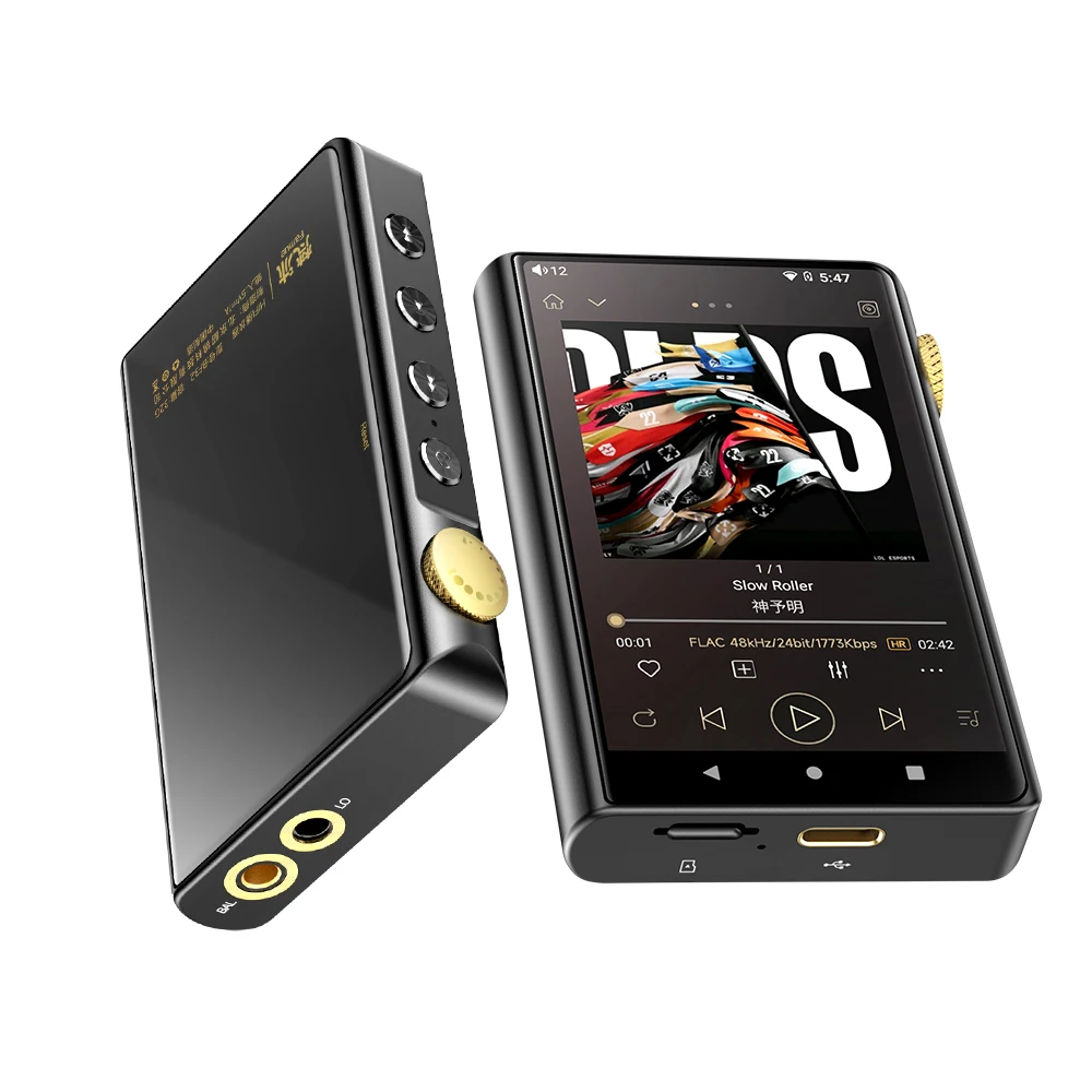 

Professional HiFi MP3 Player for Russia Market - Dual ES9018K2M*2 DAC, Balanced Headphone Output, WiFi Connectivity, RuStore