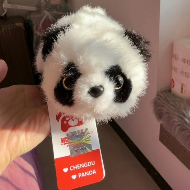 

In Stock Kawaii Reversible Panda Plush Toy Soft Stuffed Animal Cute Fluffy Doll Home Bedroom Decor Birthday Gift For Kids Girls