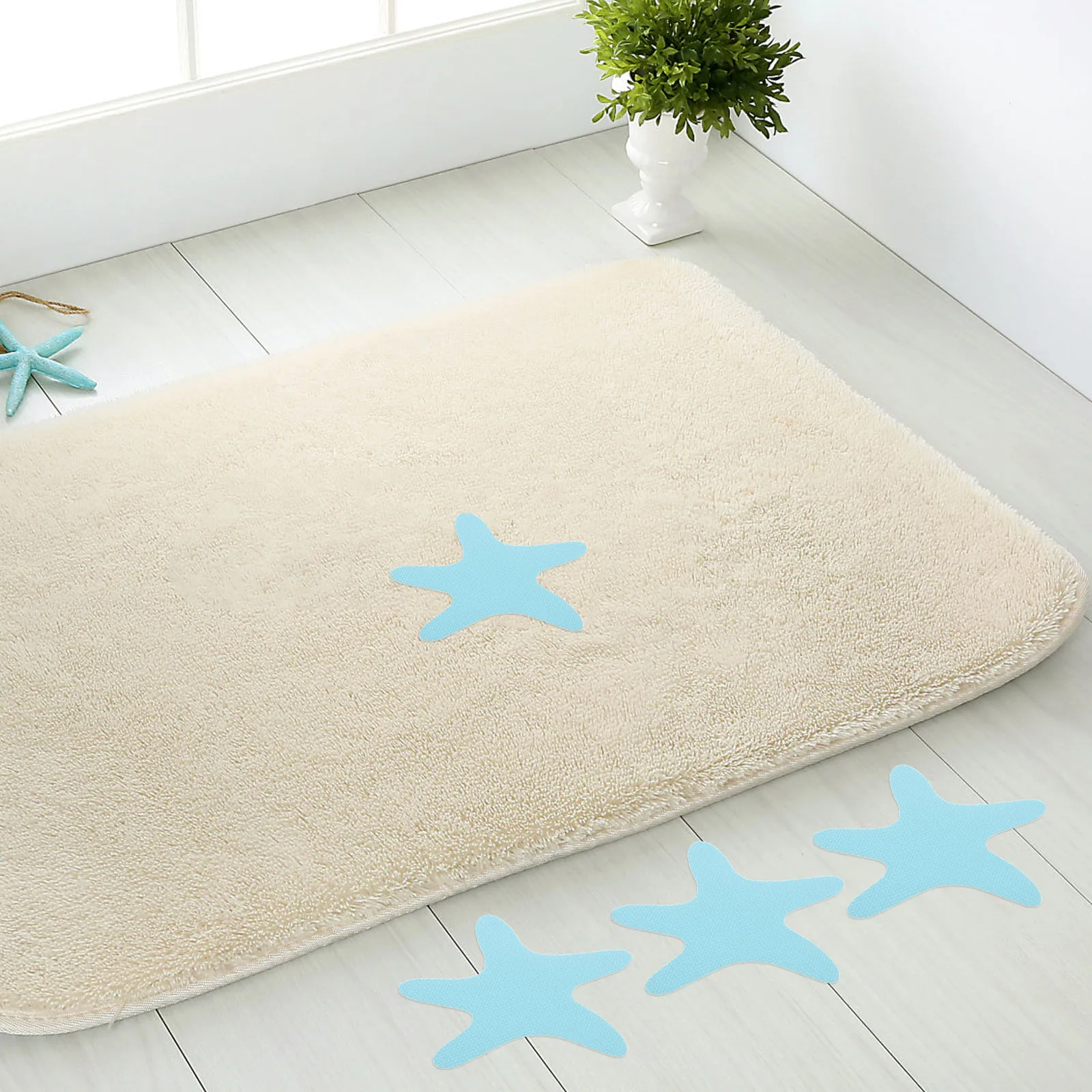 

14pcs Non For Tub Cute Star Bath Safety Kids Bathroom Decor Shower Floor Grips Anti Stickers For Adults Bathtub Grippers Non
