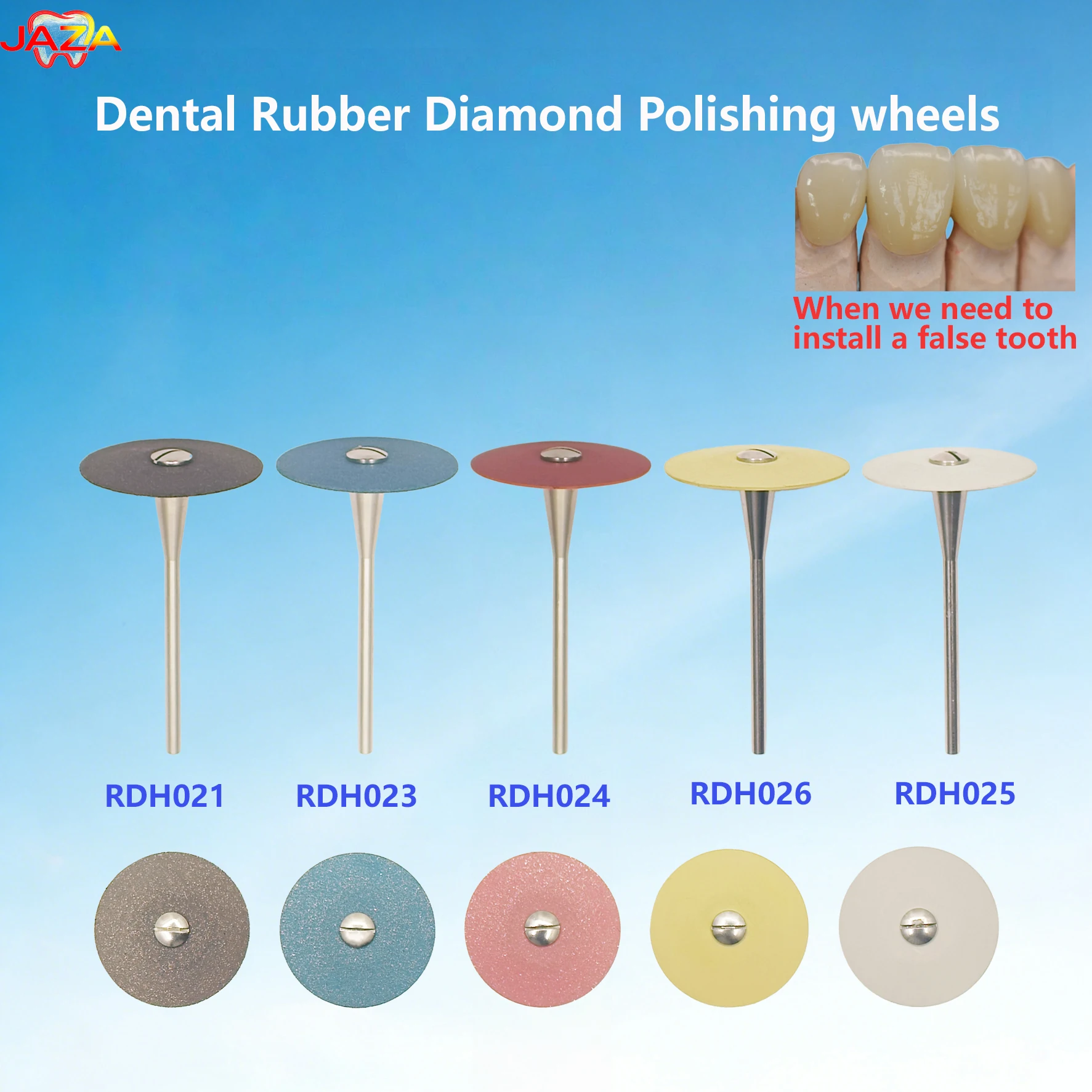 

Стоматологические алмазные полировочные круги из каучука HP 26 мм для реставраций из циркония и фарфора, инструменты для стоматологии PFM Emaxs для стоматологов