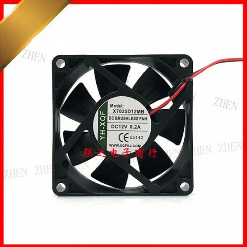 

Y 1 Pc. New for X7025D12MB 7025 7CM 12V 0.2A inverter cooling fan