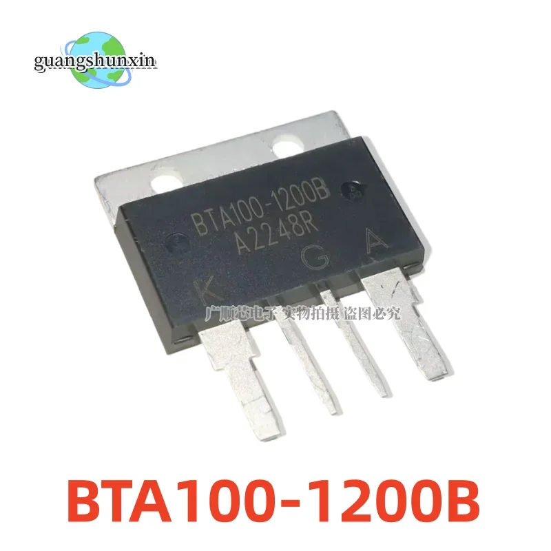 5PCS New original BTA100 800B 1200B 1600B 100A 800V 1200V 1600V BTA100-800B BTA100-1200B BTA100-1600B TOP-4