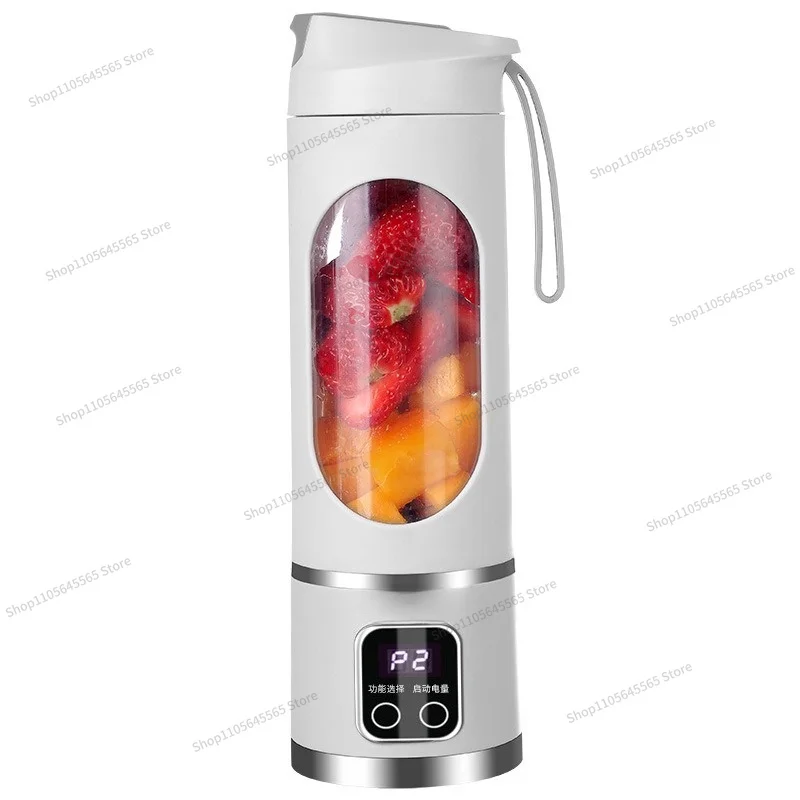 For Small Juicing Cup Electric Portable 12 Leaf Knife Head Crushed Ice Fresh Press Multifunctional Kitchen Cooking Machine