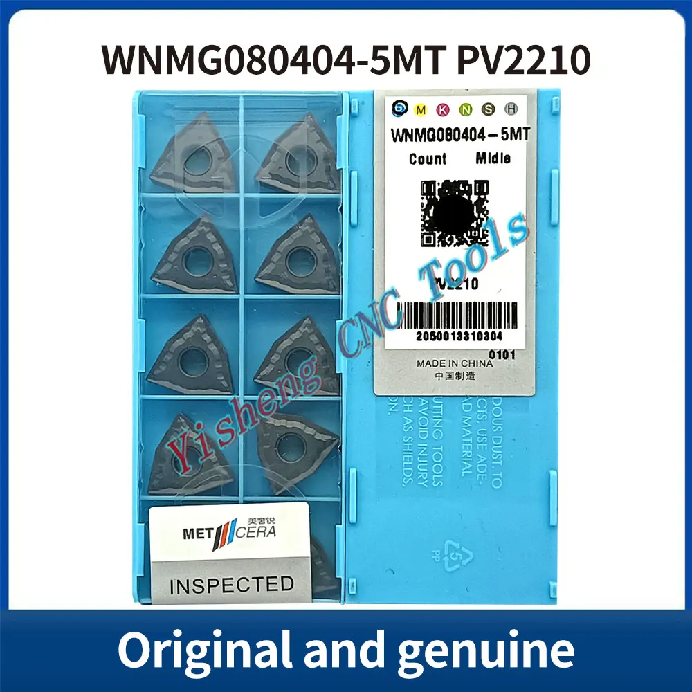

METCERA Cutting Tools WNMG080404-5MT WNMG080408-5MT WNMG080404-FX WNMG080404-TSF MC2010 PV2110 PV2210 carbide CNC blades