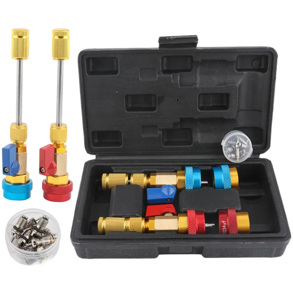 r134a-and-for-r1234yf-compatible-car-ac-valve-core-removal-tool-kit-with-pressure-resistant-design-and-carbon-steel-body