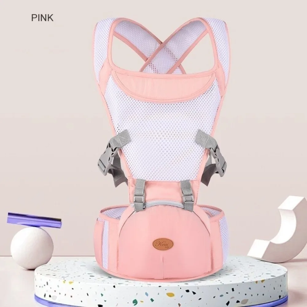 

New 2 in 1 Baby Waist Stool with Hip Seat Breathable Mesh Baby Carrier Ergonomic Detachable Infant Baby Hipseat for 0-36 Months