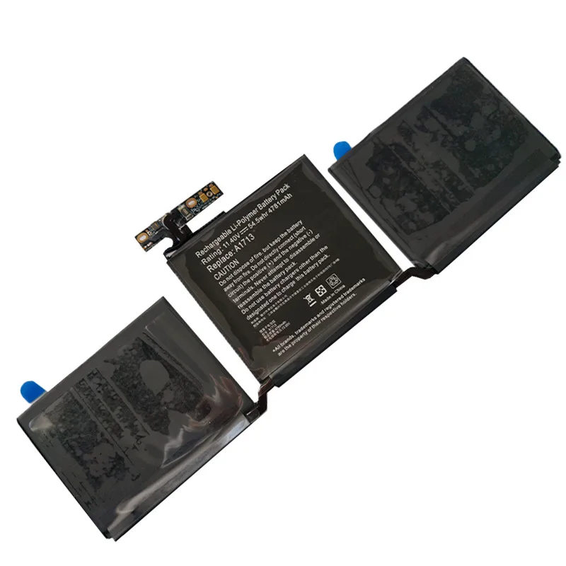 11.4V 4781mAh for Apple A1713 A2171 A1708 A2159 A2289 A2338 Laptop Battery