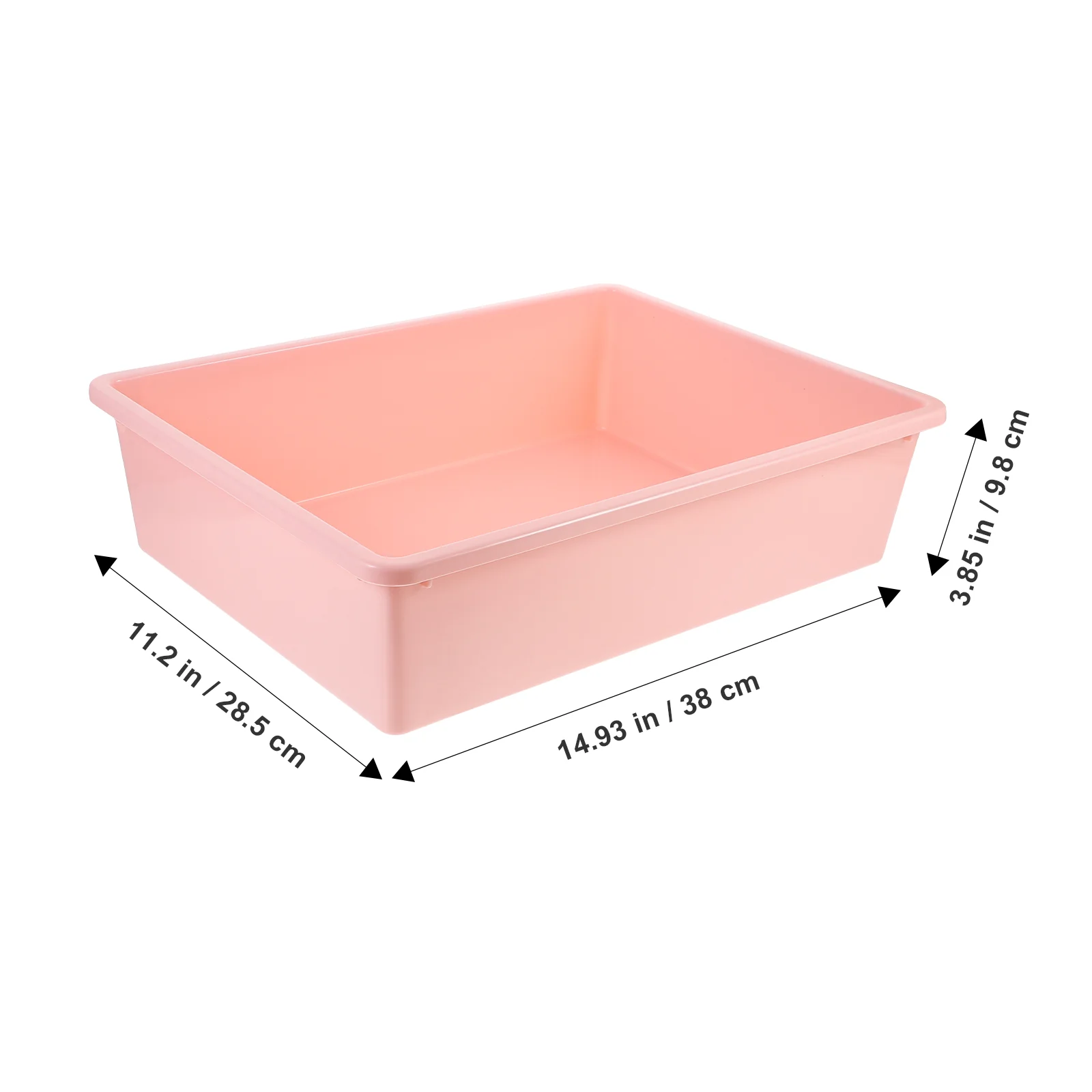 Cat Litter Box Scoop Decorative Boxes for Cats Particles Bedpan Open Type Toilet Pp Kitten