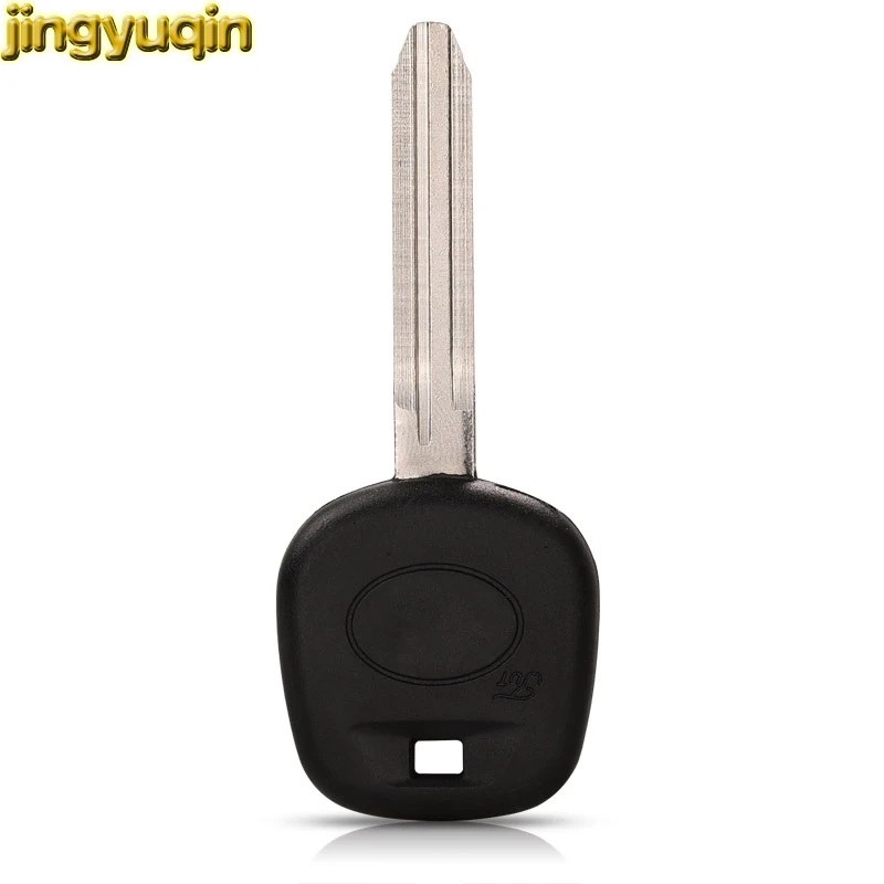 

Jingyuqin 10pcs Remote Car Transponder Key Fob Shell For Toyota Fit LexusTOY43/TOY48 Uncut Key Blade No Chip Case Replacement