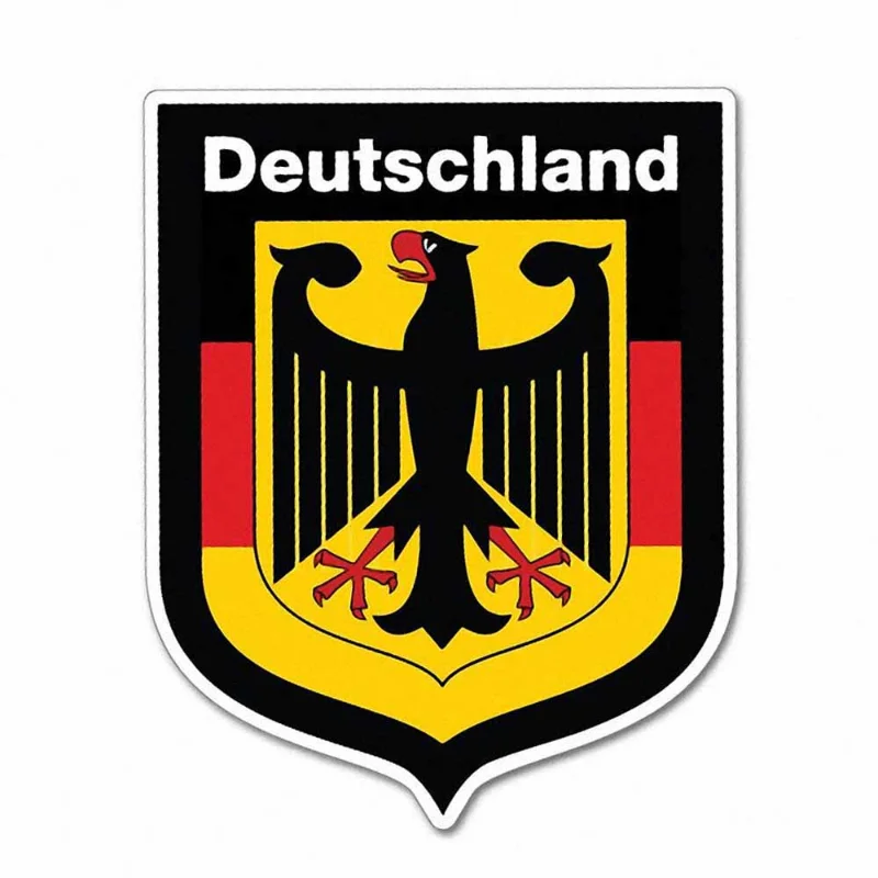 

German car stickers, German flag, waterproof stickers, car decoration accessories