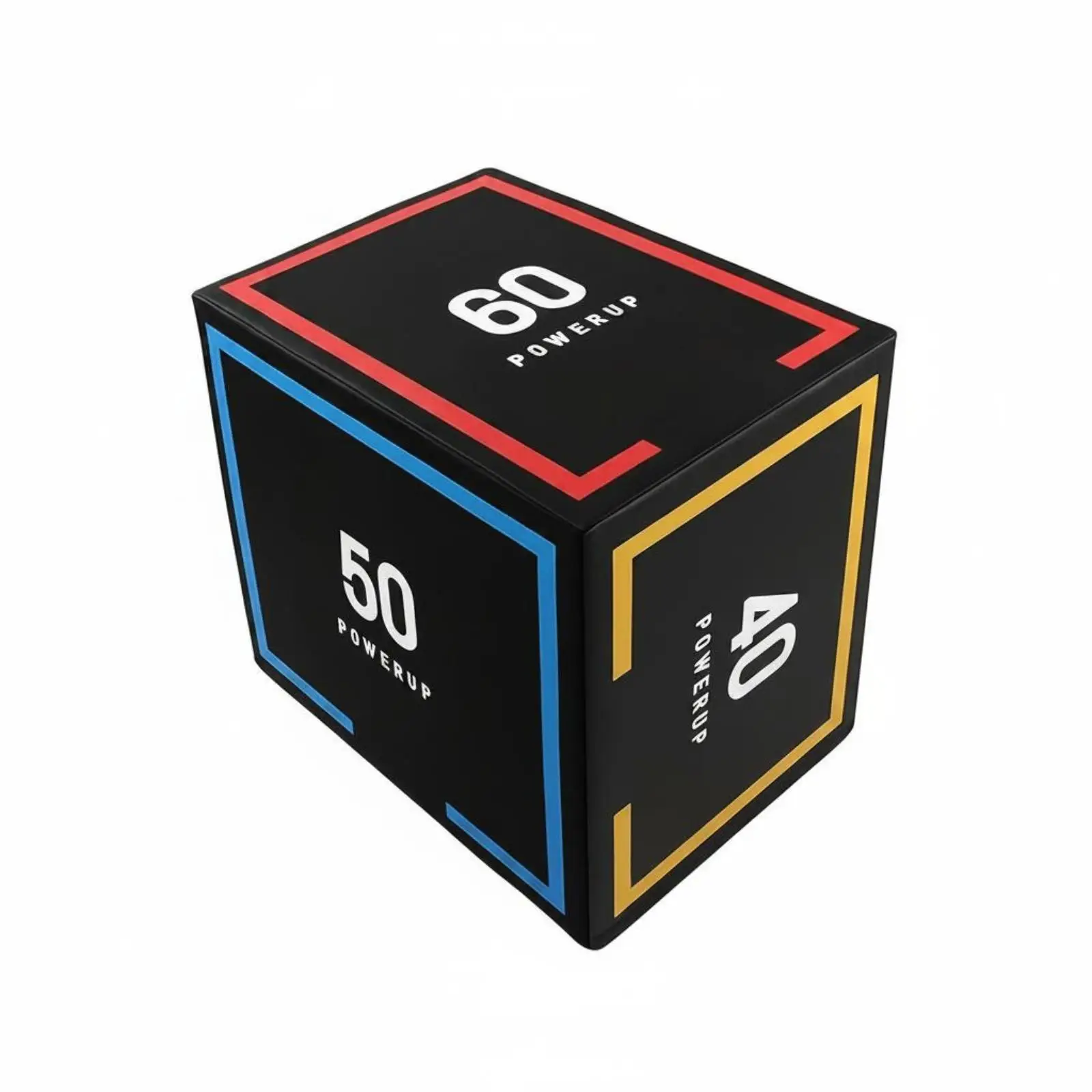 PVC Training Equipment Soft Plyometric Jump Box Versatile Exercise Cube for Home Gym Conditioning