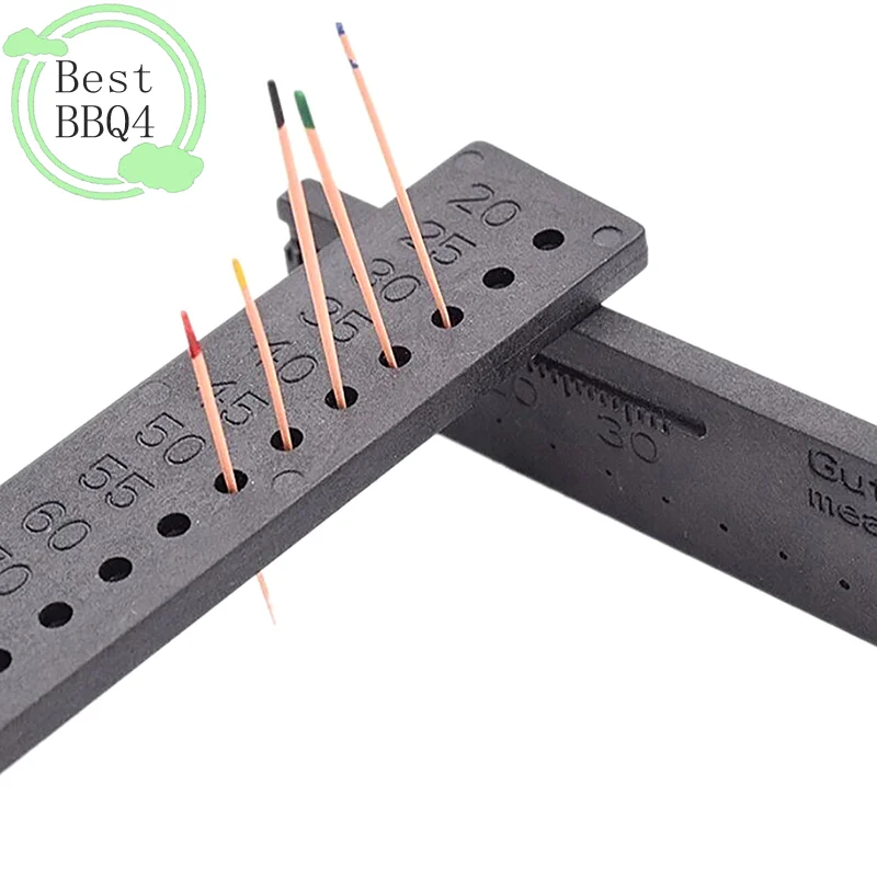 (BBQ4)Dental Ruler For Dentistry Scale Endodontic Instrument Gutta Percha Point Gauge Calibrating Measuring Ruler Span Measur