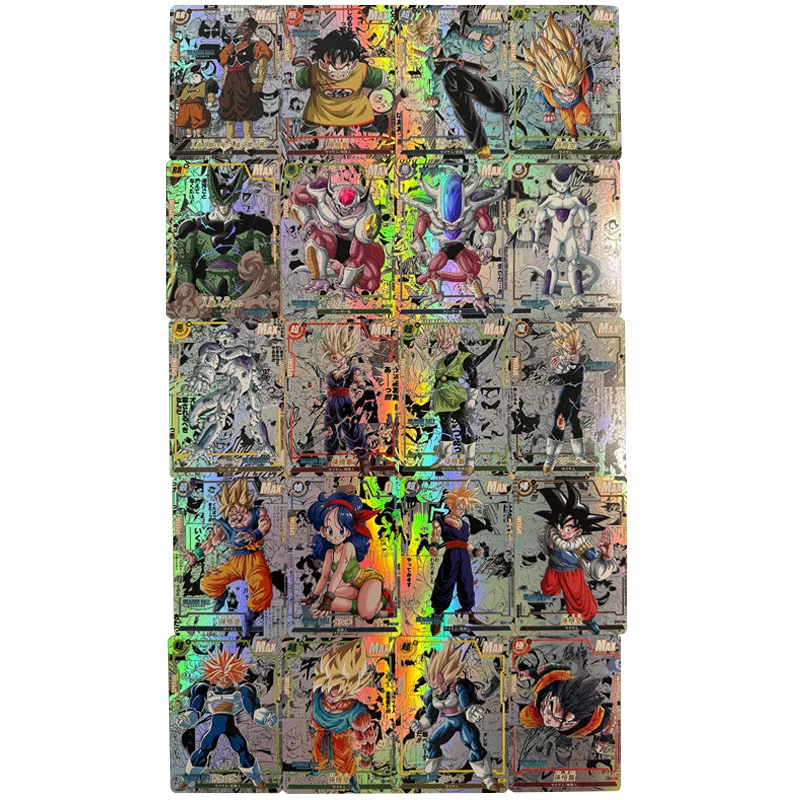 

20 шт./компл. Dragon Ball Comic Series 01 TCG Son Goku Son Gohan DIY самодельная цветная флэш-карта аниме игровая коллекционная карта подарочная игрушка