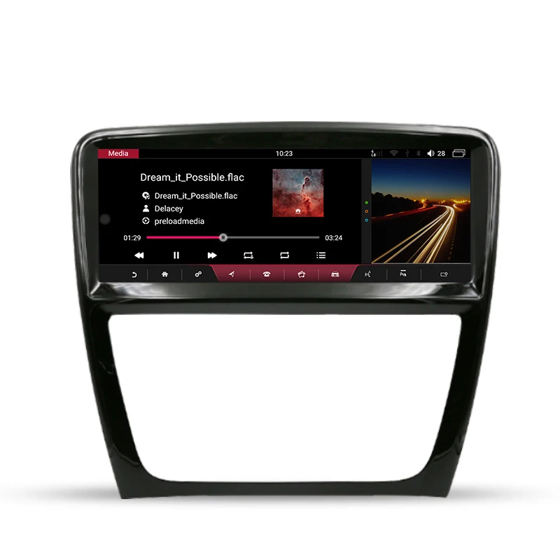 Car Multimedia Player Android 13 For Jaguar XJ XJL XJR 2009 - 2018 GPS Navigation 10.25 Inch Car Radio Stereo Audio DSP Video HD