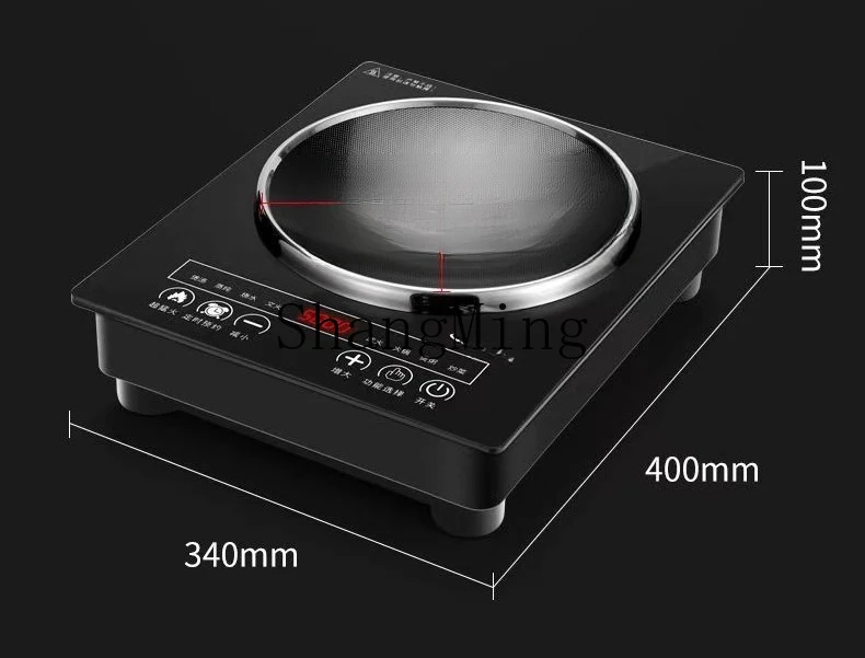 SM جديد سهل التشغيل طباخ التعريفي مقعر عالي الطاقة مدمج ثنائي الغرض متعدد الوظائف stir-fry