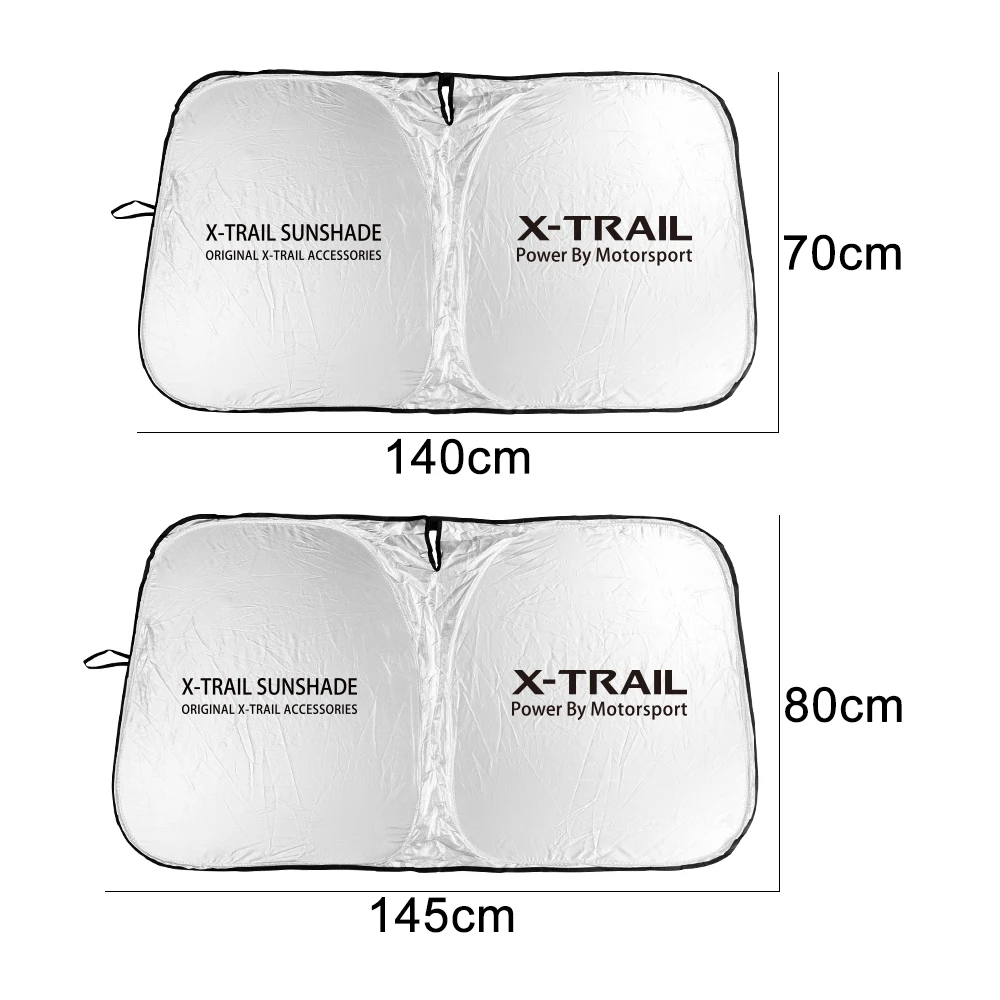 Flodable Car Front Windshield Sunshade Cover Auto Accessories For Nissan X-Trail T30 T31 2007-2015 T32 2014-2022 T33 2021 N32