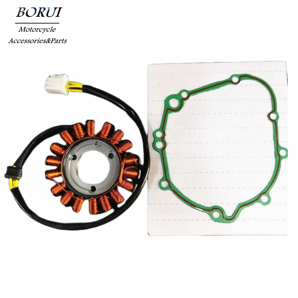 

Motorcycle Magnetic Motor Stator Coil Gasket For GSX-R600 K6 K7 K8 K9 L1 L2 L3 L4 L5 L6 GSX-R750 K6 K7 K8 K9