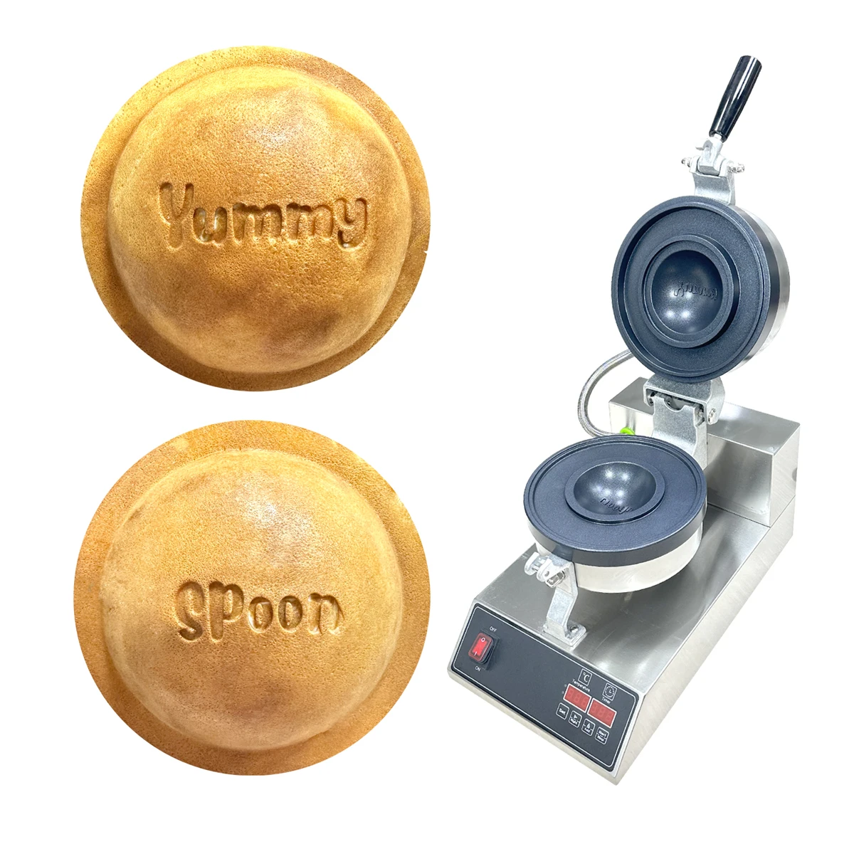 Mold OVNI Hamburger Sealing Machine Ice Cream Burger Machine for Small Business Burger Machine with Personalized logo