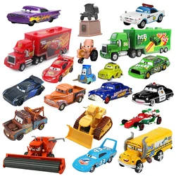 Disney Cars arabalar 2 3 oyuncaklar yıldırım McQueen kamyon Fritter özledim amca Mack 1:55 Diecast Jackson fırtına alaşım Model modeli çocuk hediye