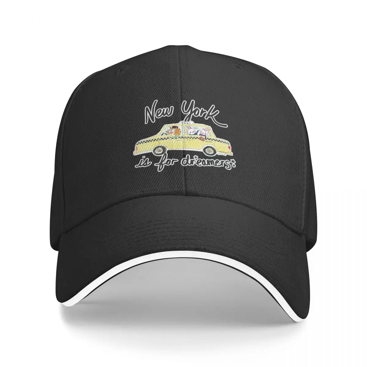 New York is for Dreamers Baseball Cap Designer Hat Fashion Beach Hip Hop Baseball For Men Women's