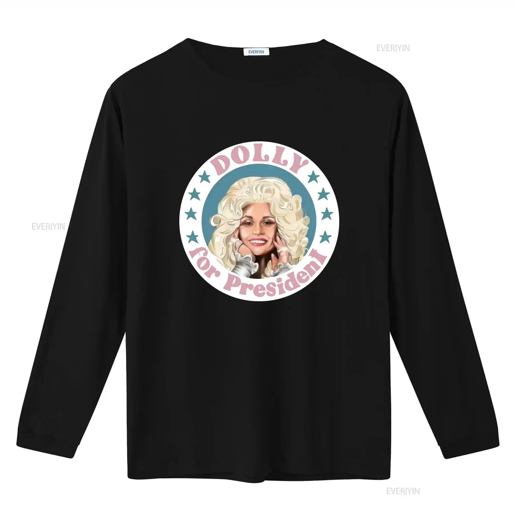 Dolly For President T Shirt Cute Parton Inspired Design Funny Fan Country Music Lover vintage Washed Comfortable fashion