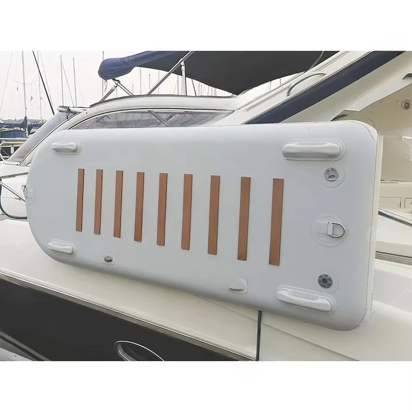 Inflatable Boat Gangway Paddle Board Portable Boarding Bridge