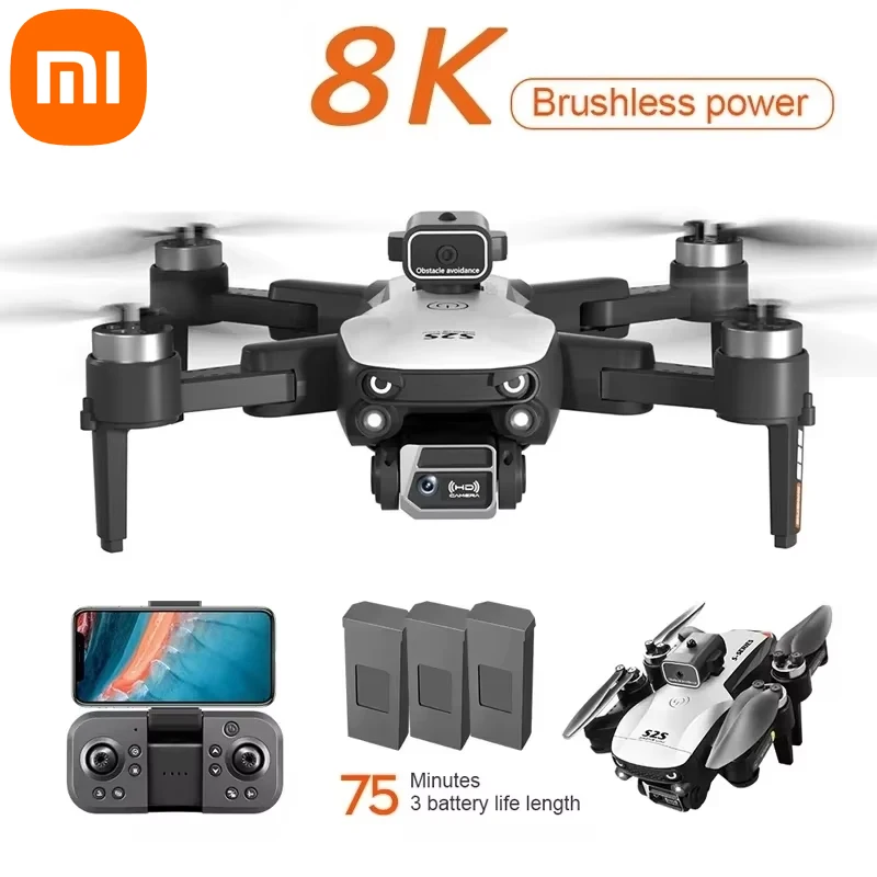 Xiaomi S2S 8K Profesional HD Aerial 5G GPS Photography Dual-Camera Omnidirectional Obstacle Brushless Avoidance Quadrotor