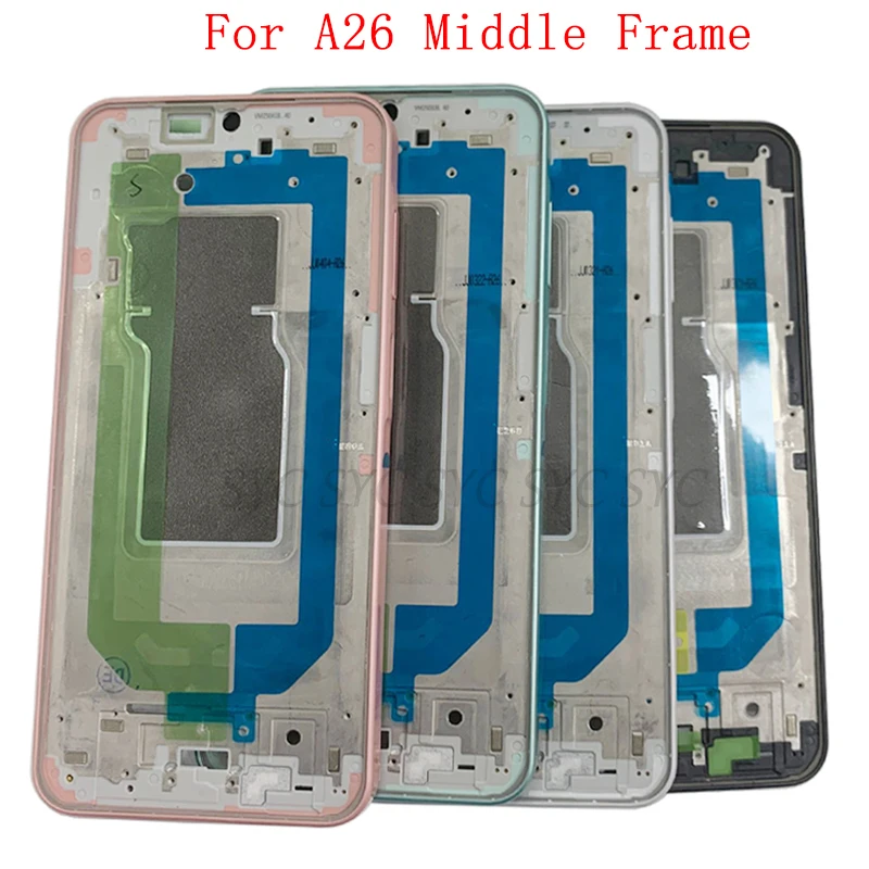 

Middle Frame Center Chassis Cover For Samsung A26 A266 Phone Housing Metal LCD Frame Repair Parts