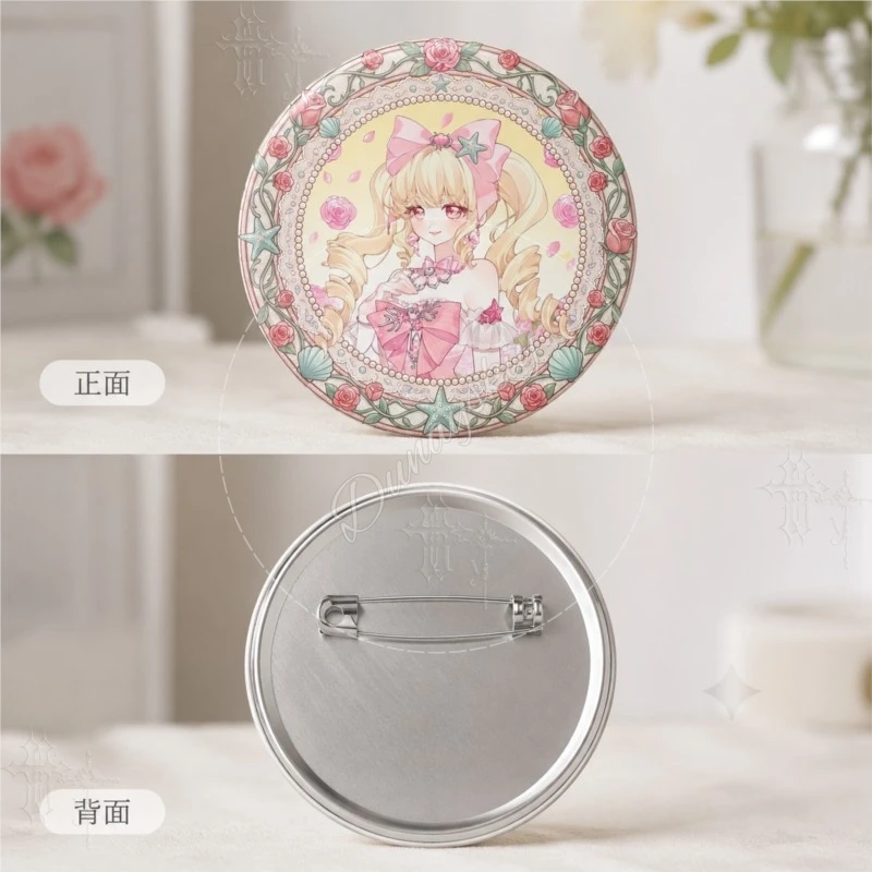 Infinity Nikki Pink Ribbon Waltz Full Set Sweet Style Cosplay Costume Two Dimensional Game Outfit Carnival Party Cos Lolita Wig view 3