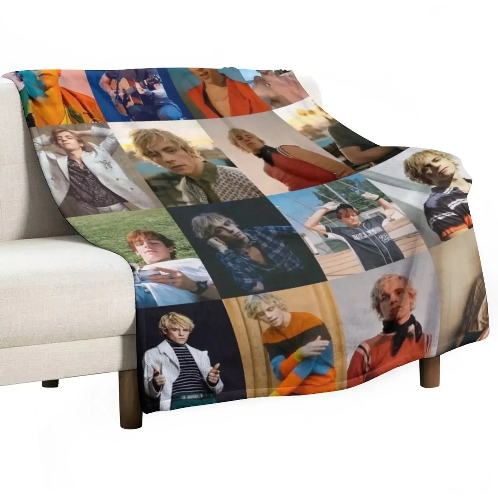 

Ross Lynch Throw Blanket Sofa Quilt Kid'S Thins Blankets