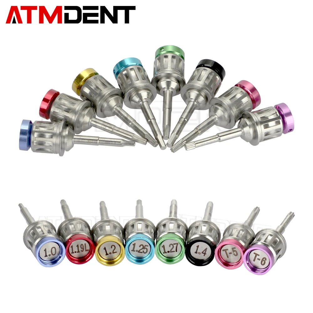 زراعة أسنان شاملة ، مفكات براغي ، مفكات ، طقم اصطناعي ، مواد طبيب أسنان ، 1: عزم الدوران #4