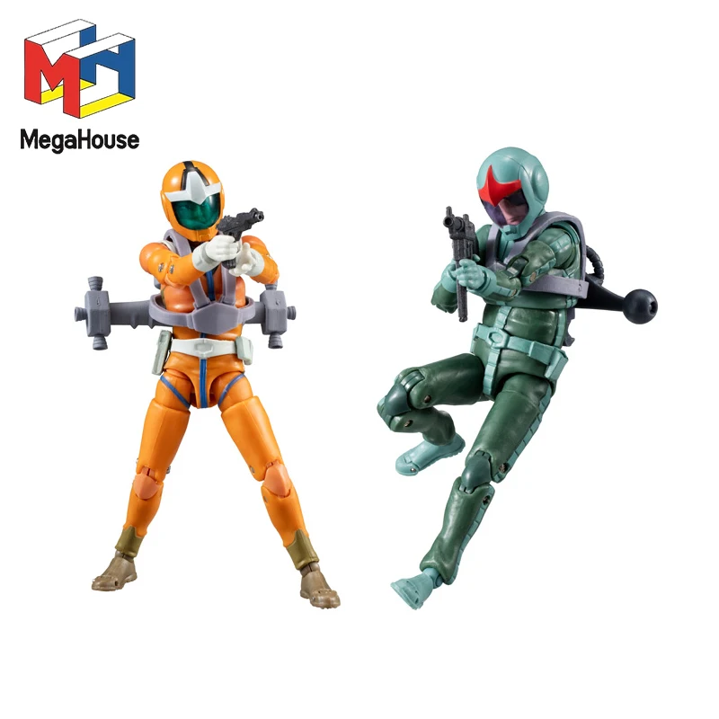 

Оригинальный Mega House МОБИЛЬНЫЙ КОСТЮМ GUNDAM Earth Federation Армия Принцип Гобна Сила Аниме Фигурки Коллекционная модель Подарок