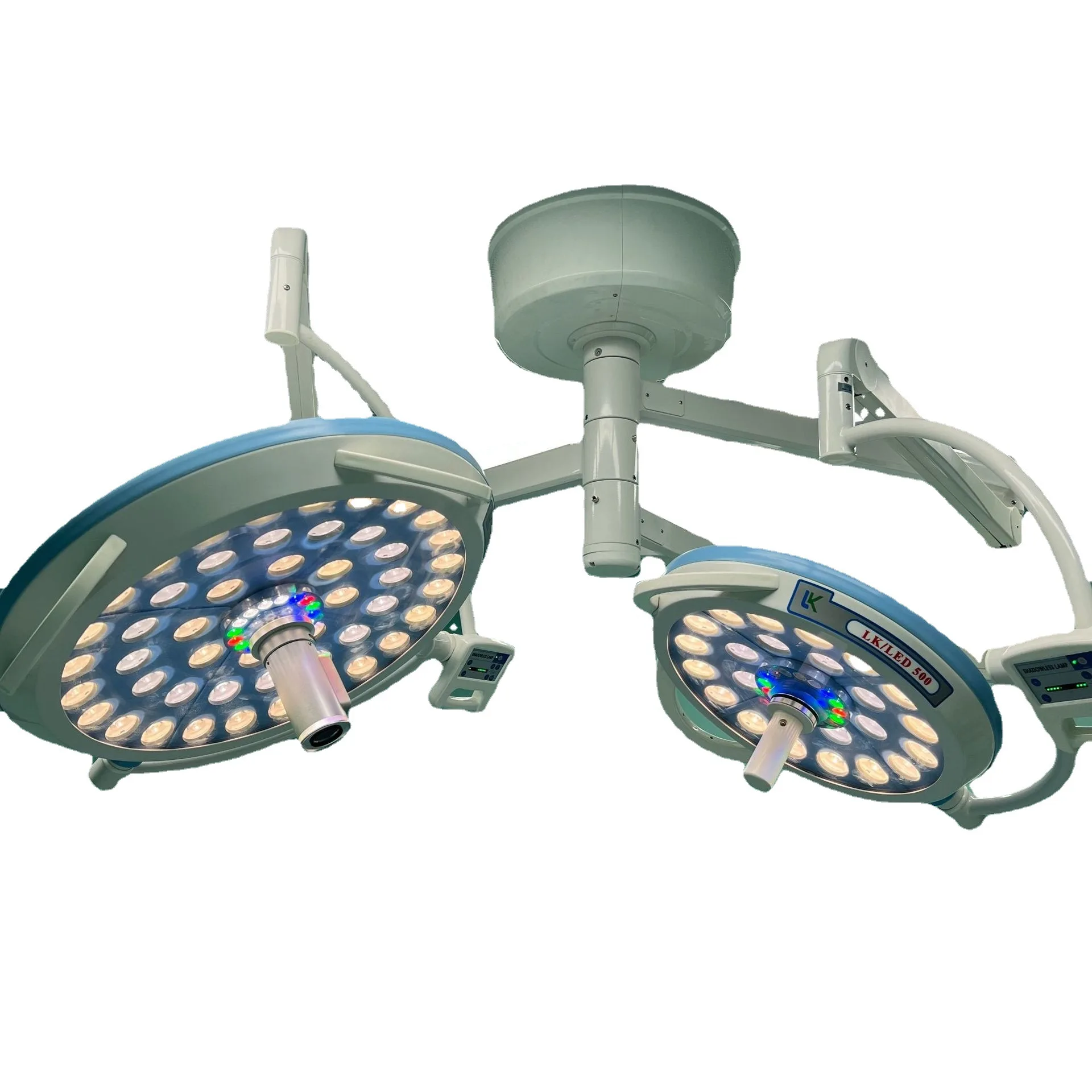 Lámpara LED sin sombras ajustable con iluminación, mano LED para mascotas bucales de belleza. Operación lámpara sin sombras