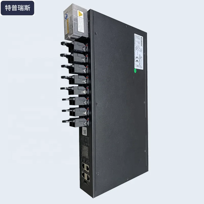 Smart  DC-48V PDU distribution unit 160A input  8-channel input  branch collection and control SNMP protocol
