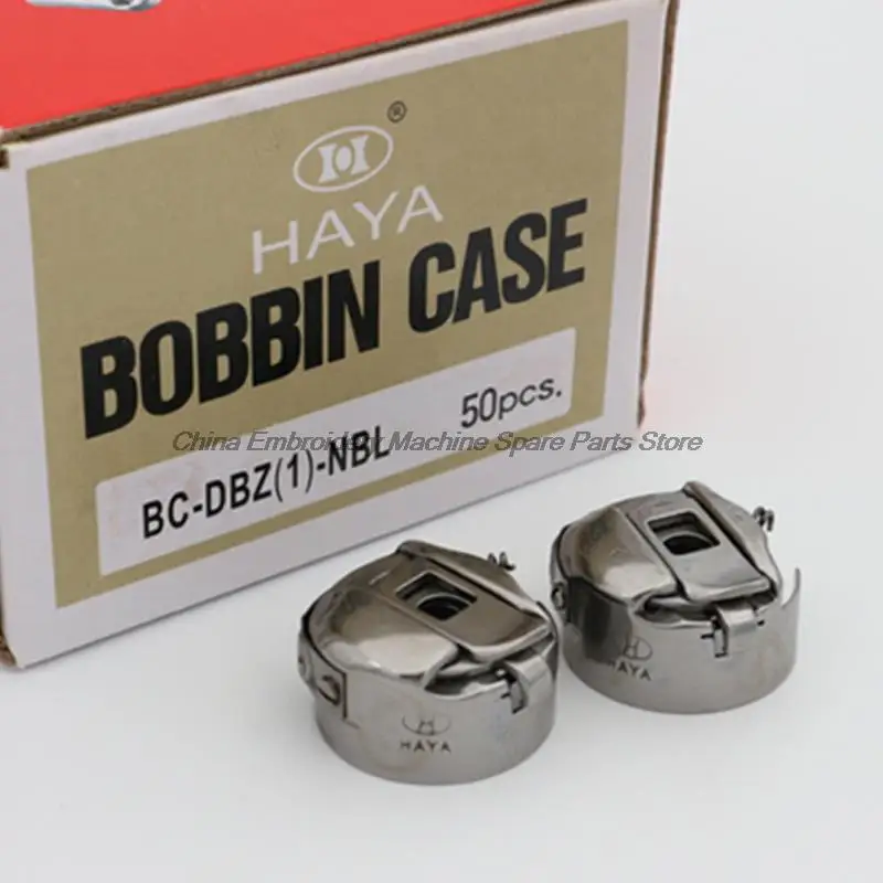 10pcs BC-DBZ(1) BC-DBZ(1)-NBL HAYA Bobbin Case with Spring Steel 1 Times Shuttle Shell 21mm Core Computer Embroidery Accessories