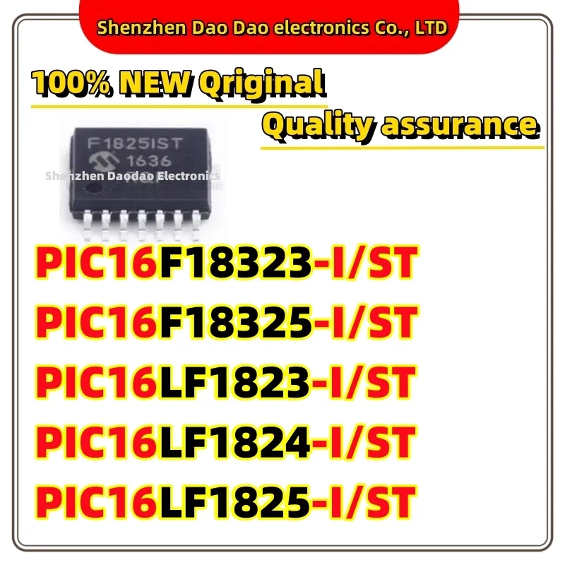 PIC16F18323-I/ST PIC16F18325 PIC16LF1823 PIC16LF1824 PIC16LF1825 I ST TSSOP-14 Microcontroller IC chip new original