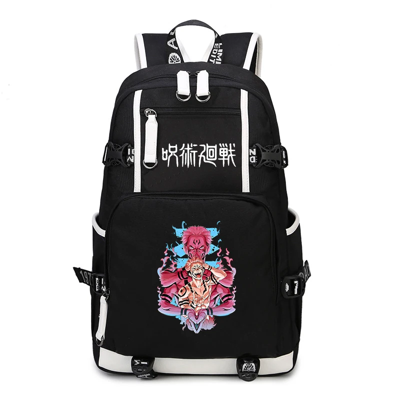 Jujutsu Kaisen anime print student schoolbag youth backpack outdoor travel bag kids back to school gift