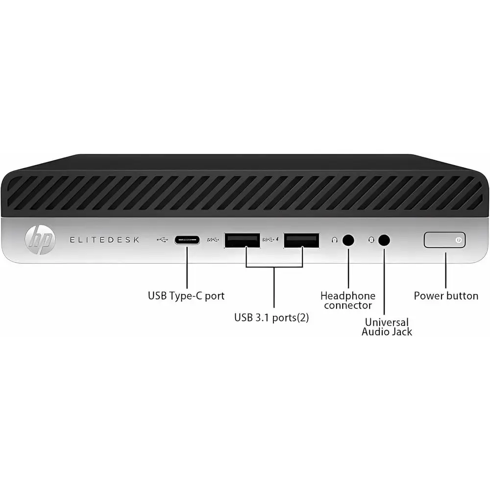 Pacote de PC Desktop com Monitor HD de 27 Polegadas Recondicionado, Intel i7-6700, 16GB de RAM, 512GB SSD, Windows 11 Pro