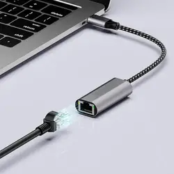 Adaptador USB-C a Ethernet Gigabit RJ45 – Red táctica de campo