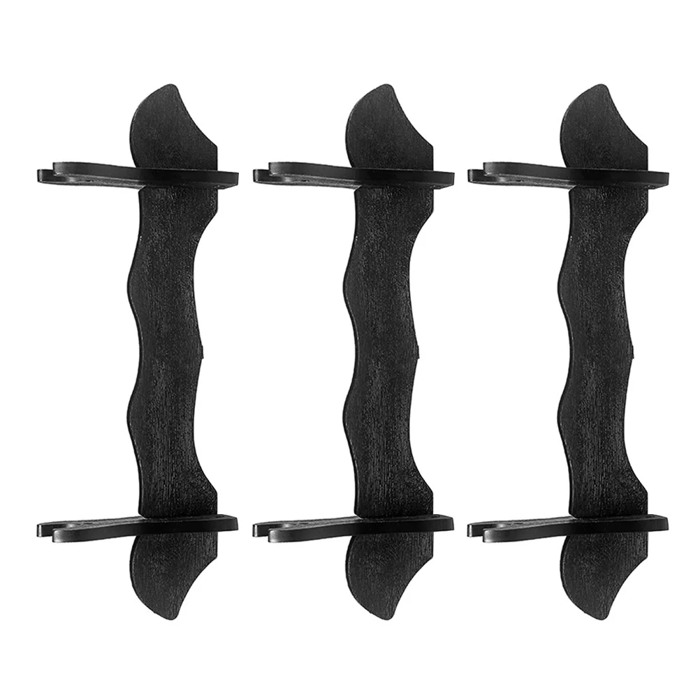 

3 Pcs Sword Display Stand Hanger Book Racks Clothes Hanging Shelf Desk Swords Desktop