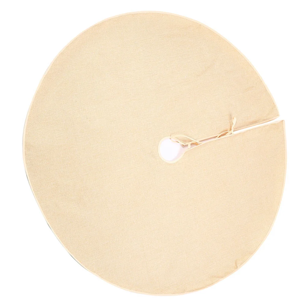 

48 Inch Christmas Tree Skirt Easy Fit Stylish Cover for Indoor Outdoor Holiday Arrangement Christmas Tree Apron