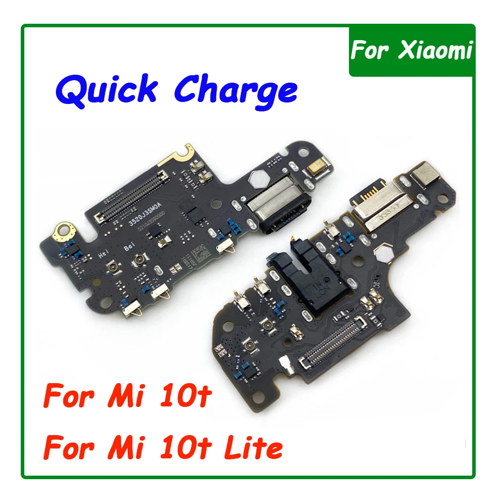 Tested Charging Board For Xiaomi 10T Pro / 10T Lite Dock Flex Connector USB Charge Port Board Flex Cable With Microphone