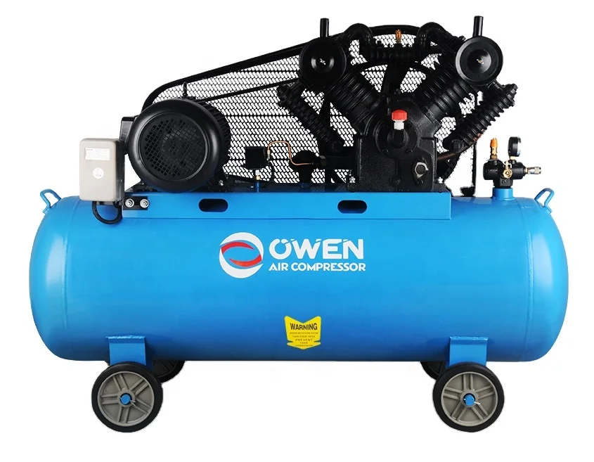 

Self Design 8 Bar Piston Air Compressor Belt-driven I Portable 3-cylinder Air Compressor 500 Litre