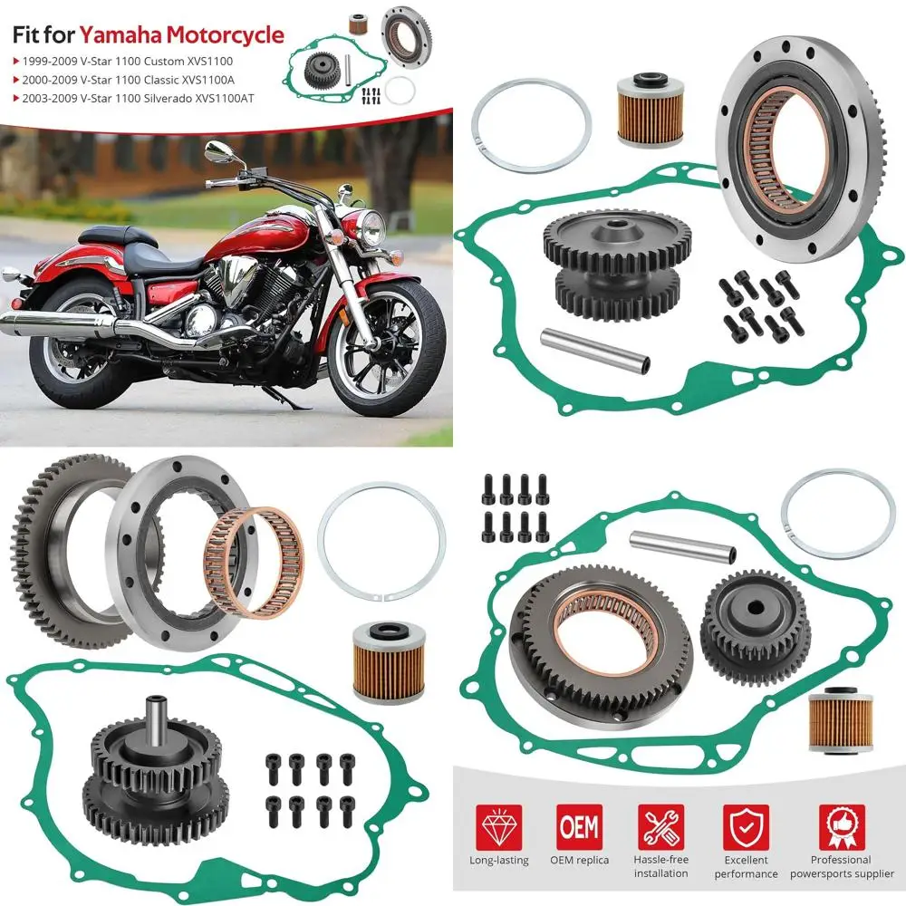 

Прокладка вала стартера и холостого хода JAVIK, подходит для Yamaha V-Star 1100 Custom XVS1100 1999-2009, OEM # 99999-03908-00 5EL-15517