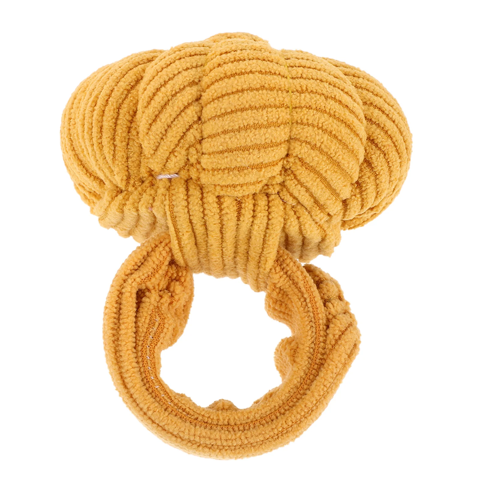 

Pumpkin Wrist Pin Cushion Soft Corduroy Slap Bracelet Sewing Needle Holder for Quilting Hand Embroidery Supplies