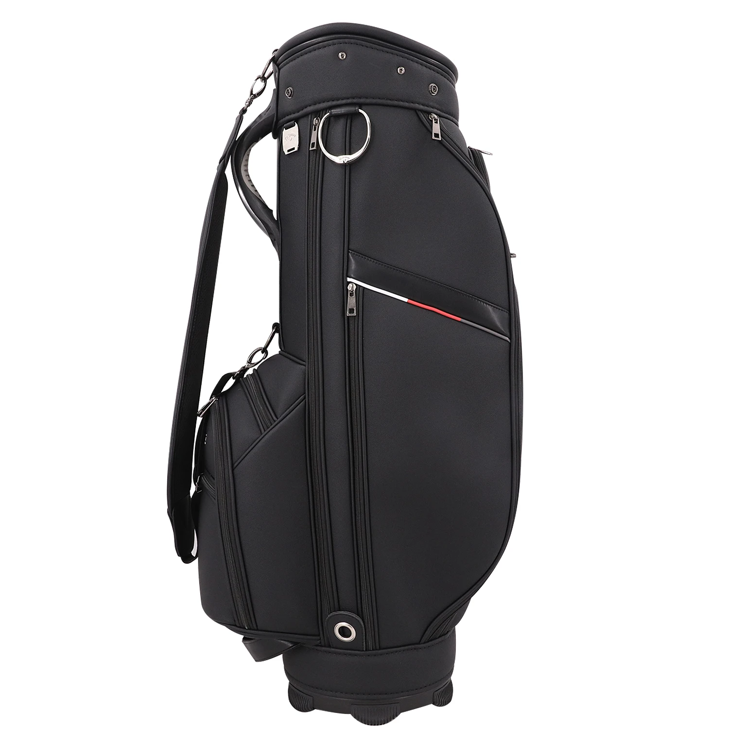 Lightweight Carry Stand Golf Bag Sunday Custom Waterproof Vintage Leather with Side Pockets Pencil Golf Bags