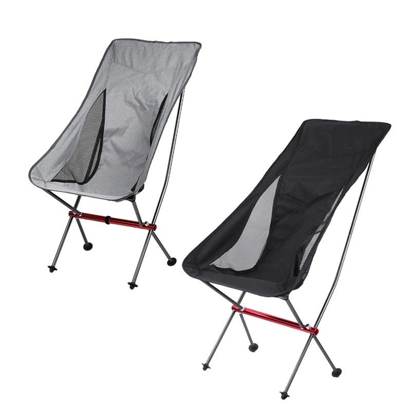 

Portable Folding Camping Chair Outdoor Moon Chair Collapsible Foot Stool For Hiking Picnic Fishing Chairs Tools